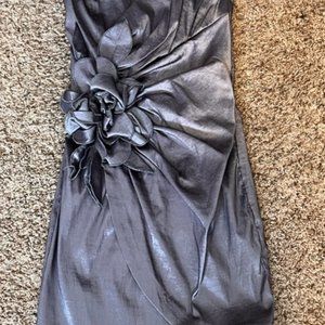 Strapless Gray dress